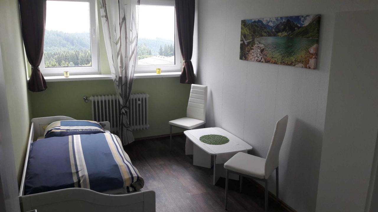 Ferienwohnung Bergwiese Schwarzenbach am Wald ภายนอก รูปภาพ